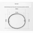 thumbnail image 2 of Gold Plated Stainless Steel Simple Style Love Bangle Bracelet for Women Mengold, 2 of 5