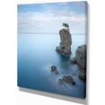 thumbnail image 2 of Pine Tree Rock At Portofino Park - Beach Photo Canvas Print, 2 of 3