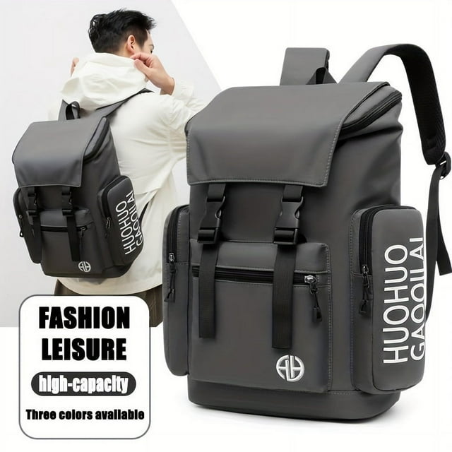 Large Capacity Leisure Travel Fashion Adjustable Daily Commuting Nylon Backpack