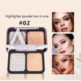 thumbnail image 1 of Iluminador, hidratante, resistente al sudor, controla la grasa, corrector, maquillaje, tridimensional, polvo iluminador, reparador, bandeja reparadora, 1 of 4