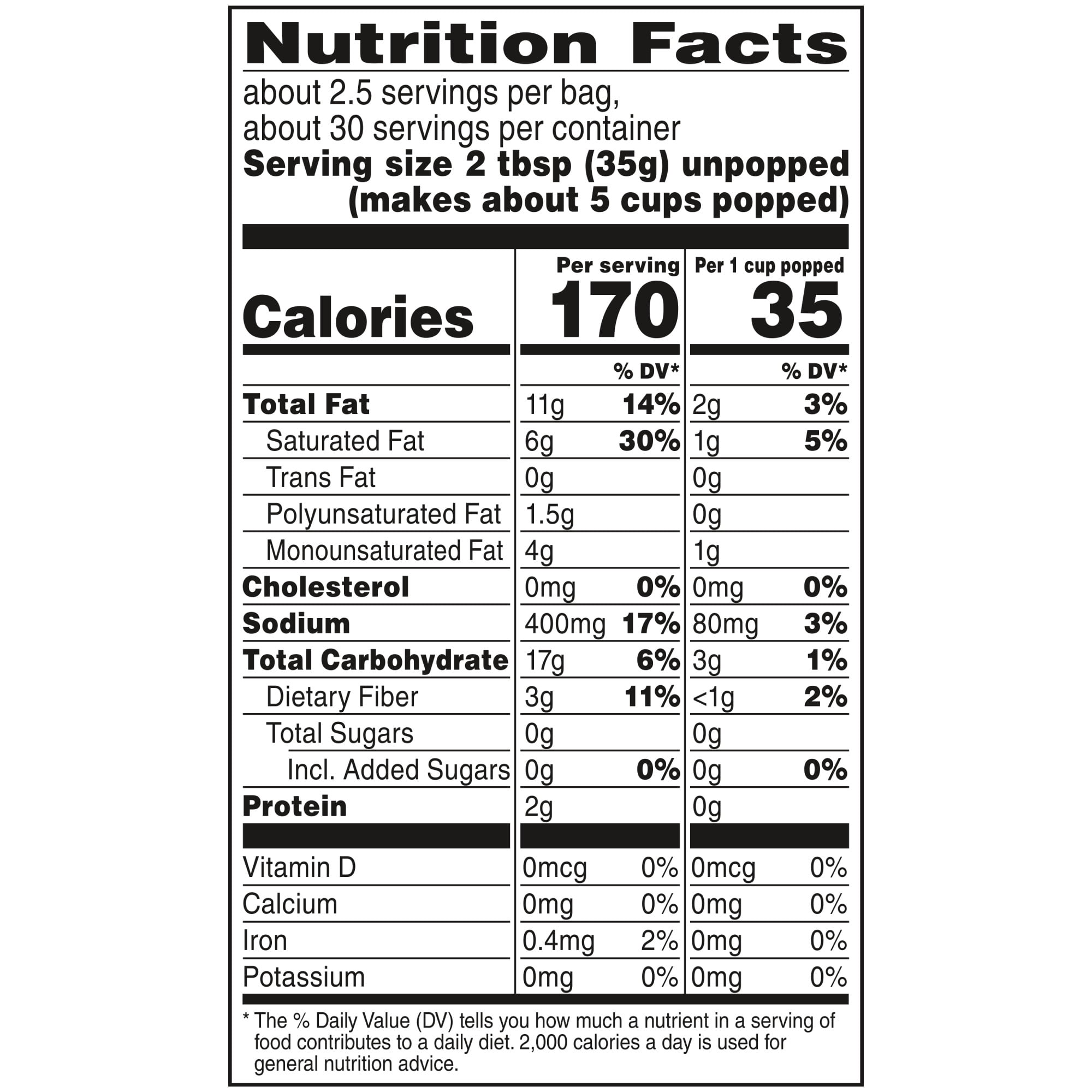 Orville Redenbachers Microwave Popcorn Value Size, Ultimate Butter Flavor, 3.29 oz., 12-Count