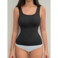 thumbnail image 2 of Einccm Women's Seamless U-Neck Slimming Tank Top High-Elasticity Shapewear Cami Ribbed Sleeveless Undershirt for Casual Workout Yoga Daily Wear, 2 of 6