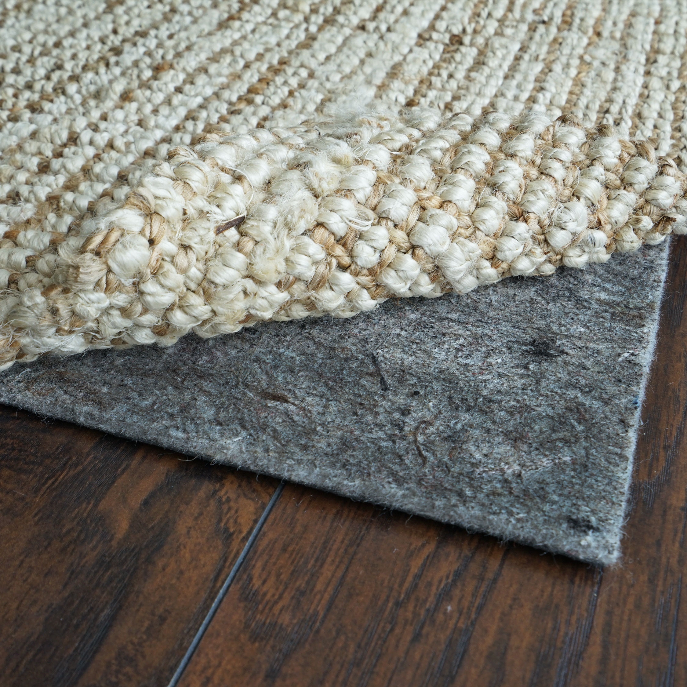 Non Slip Area Rug Pad-Multiple Sizes-Durable Reversible for Hard Surfaces/Carpet 