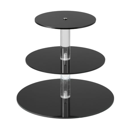 

3-Layer Acrylic Cake Stand Round Shape Acrylic Cupcake Stand Dessert Tower Holder Display for Wedding Party Baby Shower