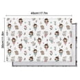 thumbnail image 5 of Fairy Princess Animal Pattern Summer Placemats Table Placemats Set Of 6-Linen Kitchen Washable Placemats Table Mats 11.8"x17.7"Non-Slip Heat Resistant, 5 of 5