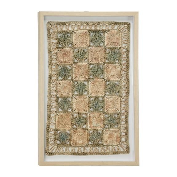 DecMode Wood Shadow Boxe, Brown