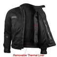 thumbnail image 4 of Chaqueta de moto Vance Leather Viper de malla reflectante para hombre, 4 of 7