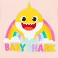 thumbnail image 3 of Pinkfong Baby Shark Toddler Girls Fleece Pullover Hoodie 3T, 3 of 5