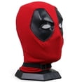 thumbnail image 3 of Máscara de nailon para cosplay de Marvel Deadpool, Wade, Winston Wilson, casco de malla de algodón tejido, accesorios para fiesta de Halloween y carnaval, 3 of 5