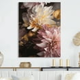 thumbnail image 2 of Designart "Mums Flowers Dynamic I" Floral Chysanthemum Metal Art Print, 2 of 5