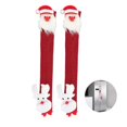 thumbnail image 4 of Fundas Navideñas Para Manijas De Nevera Adorable Muñeco De Nieve Y Adorno De Alce Mangas De Manija Para Decoración De Horno Microondas Refrigerador 2 Uds Methold HA019059-00, 4 of 7