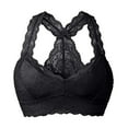 thumbnail image 2 of Women's Bras JIANLAI Full Coverage Wireless Bra Padded Seamless Bralettes Comfortable Basic Everyday Bras Black, 2 of 4