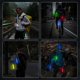 thumbnail image 4 of 6-pack reflective vests with LED flashing light, 3 LED modes, safety light, reflectors for, 4 of 4