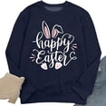 thumbnail image 6 of TAIAOJING 2024 Women's Fashion Easter Printed Sweatshirt Round Neck Long Sleeved Hoodie (1), 6 of 7