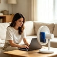 thumbnail image 4 of olkpmnmk 3D Printed Ice Pack Holder, Ice Box Holder for Standing Fan, Detachable Cooling Ice Bracket Accessory for Household Vertical Floor Fan Yard Bedroom Office Home Desktop Floor Summer, 4 of 5