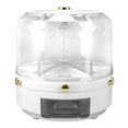 thumbnail image 2 of 12 Pounds Dispenser Box Grain Cereal Dry Food Separate Storage Container For Kitchen Mounted Cereal Rice Grains Laundry Powder Dispenser Box Rotatable Partition Installation, 2 of 8