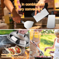 thumbnail image 4 of 44PCS Griddle Accessories Kit,Stainless Steel Griddle Tools Set with Enlarged Spatulas, Scraper, Outdoor BBQ and Patio Party, 4 of 6