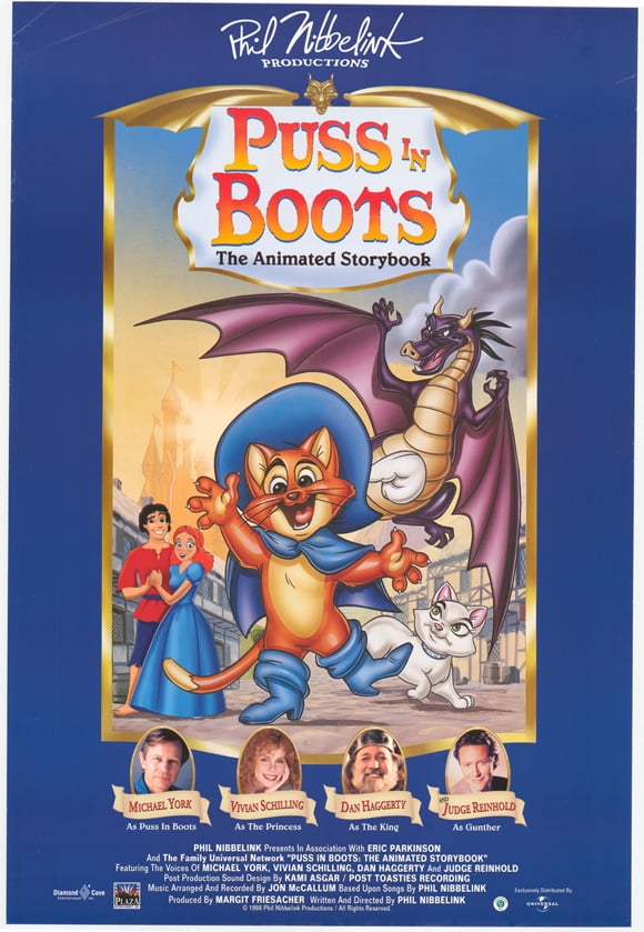 Puss in Boots The Animated Storybook movie POSTER (Style A) (11