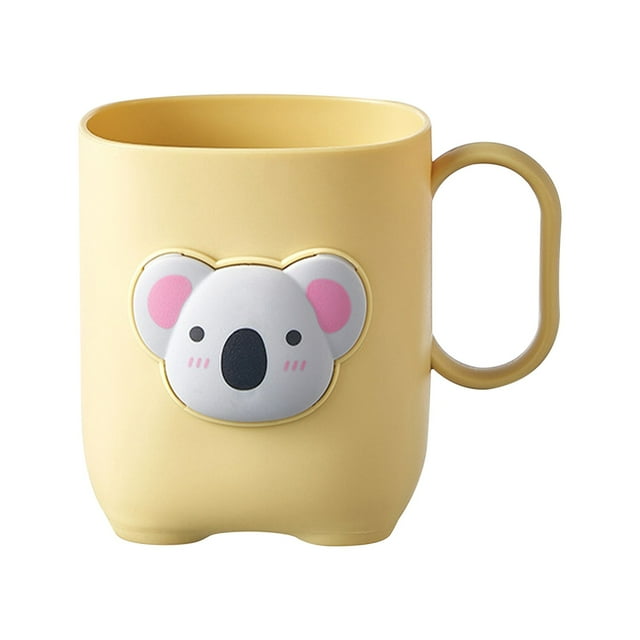 Vaso portátil de viaje para enjuague bucal con tapa, diseño 3 en 1, capacidad de 355 ml, vaso de plástico para higiene bucal en movimiento.