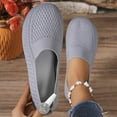 thumbnail image 5 of Ladies Slip on Loafer Shoes Womens Flats Dress Clothes Shoes Brathable Ballet Nurse Walking Sneakers Work Casual Comfortable, 5 of 5
