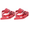 thumbnail image 1 of 2PCS Sturdy Durable 31.8MM Bicycle Tube Clamp, Bicycle Seatpost Clip, For Bicycle Pipe Clamps Cycling Accessory Riding Bike Seatpost Tube Mountain Bike Red,Black,Blue,Gold, 1 of 8
