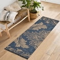 thumbnail image 6 of Mandala Brown Flower Runner Area Rug 2x6 Soft Non-Slip Washable Bedside Carpet for Hallway Bedroom Living Room Home Decor, 6 of 8