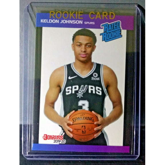 Keldon Johnson 2019-2020 Panini NBA #24 Rated Rookie Retro Card 1/3431