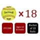 thumbnail image 2 of Softballs Rawlings NC12BB Fastpitch, 18 unidades, con balde, 2 of 7