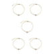 thumbnail image 3 of Guardurnaity Tobillera Universal Aleación de oro resistente Perlas falsas Accesorios de moda simples Adornos para pies Pulseras de tobillo para oro Oro 5piezas Guardurnaity CBP252824, 3 of 5