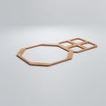 thumbnail image 4 of Ekena Millwork 19 1/8"W x 11 3/8"H x 1/4"T Small Johnston Decorative Fretwork Wood Wall Panels, Alder, 4 of 18