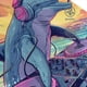 thumbnail image 3 of Fotbe Hip-Hop DJ Dolphin Gorro Clásico de Béisbol, Gorra Ajustable con Broche Snapback, Gorro de Exterior de Algodón Suave, 3 of 6