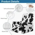 thumbnail image 5 of Kuiaobaty Cow Pattern Reclining Sofa Slipcover for Living Room Durable Recliner Chair Cover Large Breathable Reclining Slipcover with Side Pocket Washable Recliner Couch Cover, 5 of 8