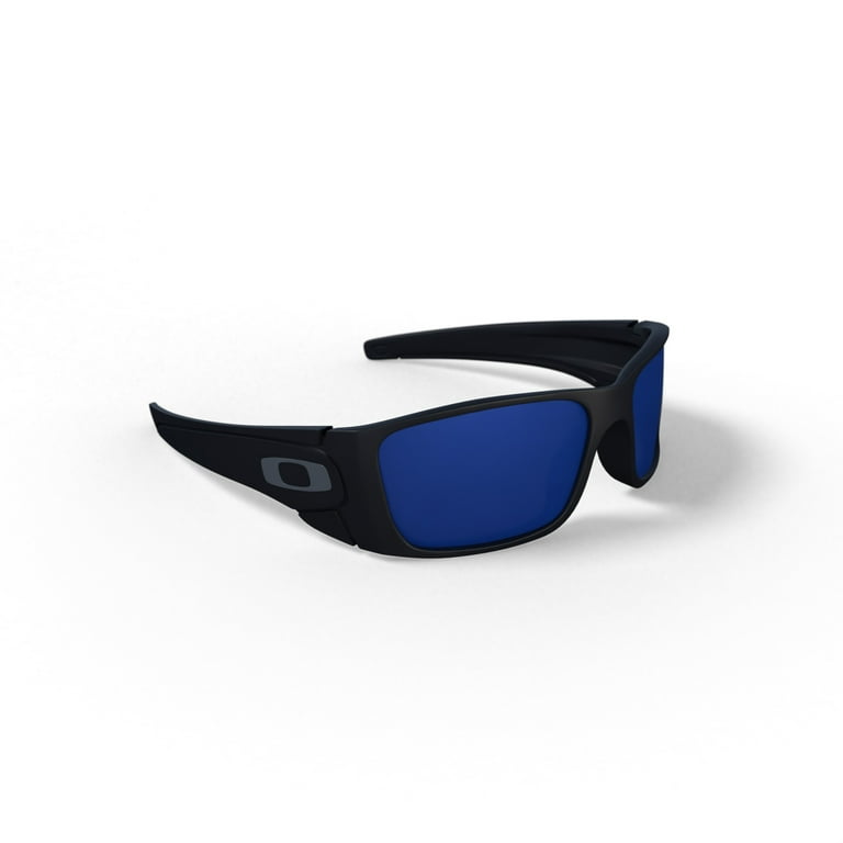 Oakley Men's Fuel Cell Series Grey Polarized Wrap Sunglasses