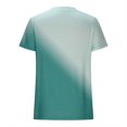 thumbnail image 3 of Camisetas Casuales de las Mujeres Que Cambian de Color Día de la Independencia Imprimir Cuello de la Tripulación, Novedad Gráfico Tops de las Mujeres Casuales, 3 of 6