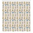 thumbnail image 3 of Kids Sports Shower Curtain, Cartoon Kids Karate Chinese Martial Art Boys Japanese Olympics Athlete Training, Fabric Bathroom Set with Hooks, 69W X 84L Inches Extra Long, Multicolor, by Ambesonne, 3 of 3