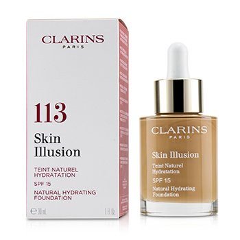 Skin Illusion Natural Hydrating Foundation SPF 15 # 113 Chestnut 1oz