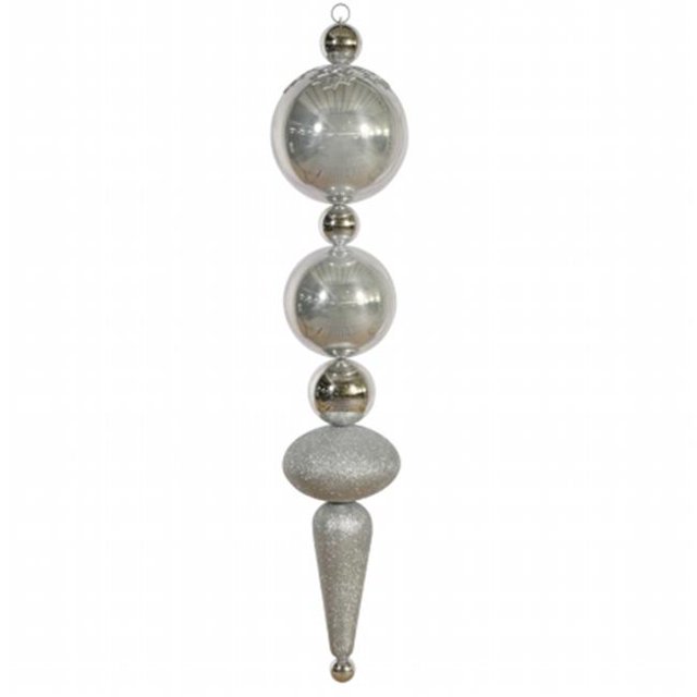 Vickerman N104807 55 Po. Finition Argentée 3 Embouts