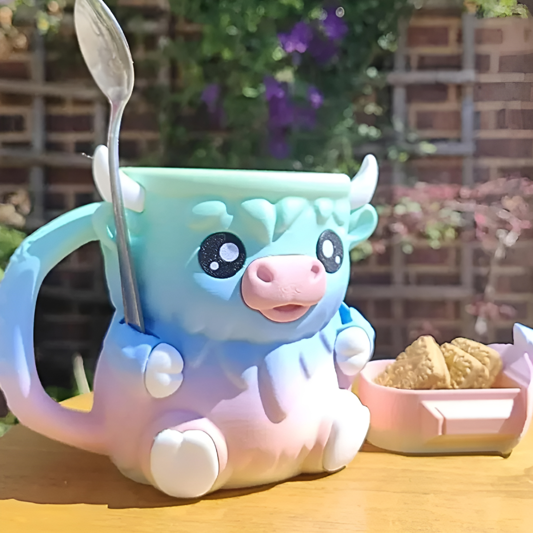ACDANC 2026 New Highland Cow Ice Pint Holder，Ice Cream Pint Sleeves Cover，Cute Animal Ices Creams Cooler Container Leak Proof Popsicle Cozy Beer Can Cup，Highland Cow Lover Gifts，Gift for Cream Lovers