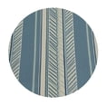 thumbnail image 2 of JEUXUS  Round Table Cover Dining Room Table Retro Stripes Vertical Pattern Decorative Table Cover for Wedding Party Dining Banquet Abstract, 2 of 7