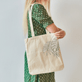 thumbnail image 4 of Leisure Arts Cotton White Botanical Tote, Size 13" x 16"  Reusable Eco Bags, 4 of 7