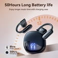 Omagie Wireless Earbuds,Open Ear Headset with Microphone Touch Control