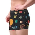 thumbnail image 4 of Balery Planets And Their Moons Men's Boxer Briefs, Soft and Breathable Cotton Underwear with nylon Waistband-X-Large, 4 of 9