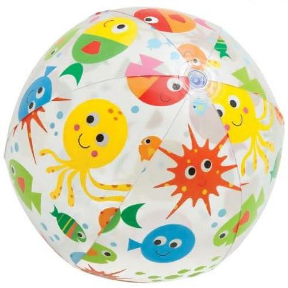 Intex Strandball 2er-Pack - 24 Zoll, Bunt, Für Strand & Pool
