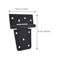 thumbnail image 2 of unbranded 1Ud Bisagra En Forma De T Para Puertas Material Carbono Antioxidante, 2 of 7