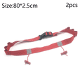 thumbnail image 2 of 2 Pieces Race Number Belt with 6 Gel Loops for Running Cycling Triathlon Marathon, 2 of 5