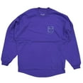 thumbnail image 2 of Walt Disney World Spirit Jersey Portion Purple Glitter Oversized Pullover Shirt (X-Small, Purple), 2 of 6
