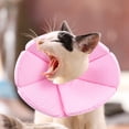 thumbnail image 4 of Miangastore Pet Postoperative Collar Pink 1Pcs 12.6x12.6x0.8in Sponge Cloth, 4 of 9