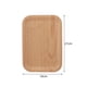 thumbnail image 2 of Bandeja rectangular versátil de madera maciza: elegante y resistente para varios escenarios, 2 of 11
