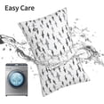 thumbnail image 6 of Fuzoiu Cute Shark Print Pillow Case with Hidden Zipper,Pillow Covers,Soft and Comfortable Pillowcase-20"x30", 6 of 6