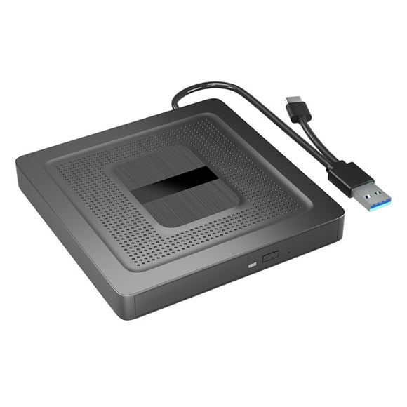 EGNMCR 3.0 USB And Type-C External Optical Drive DVD Mobile Optical Disc Drive External Computer Desktop Computer Laptop Universal optical drive